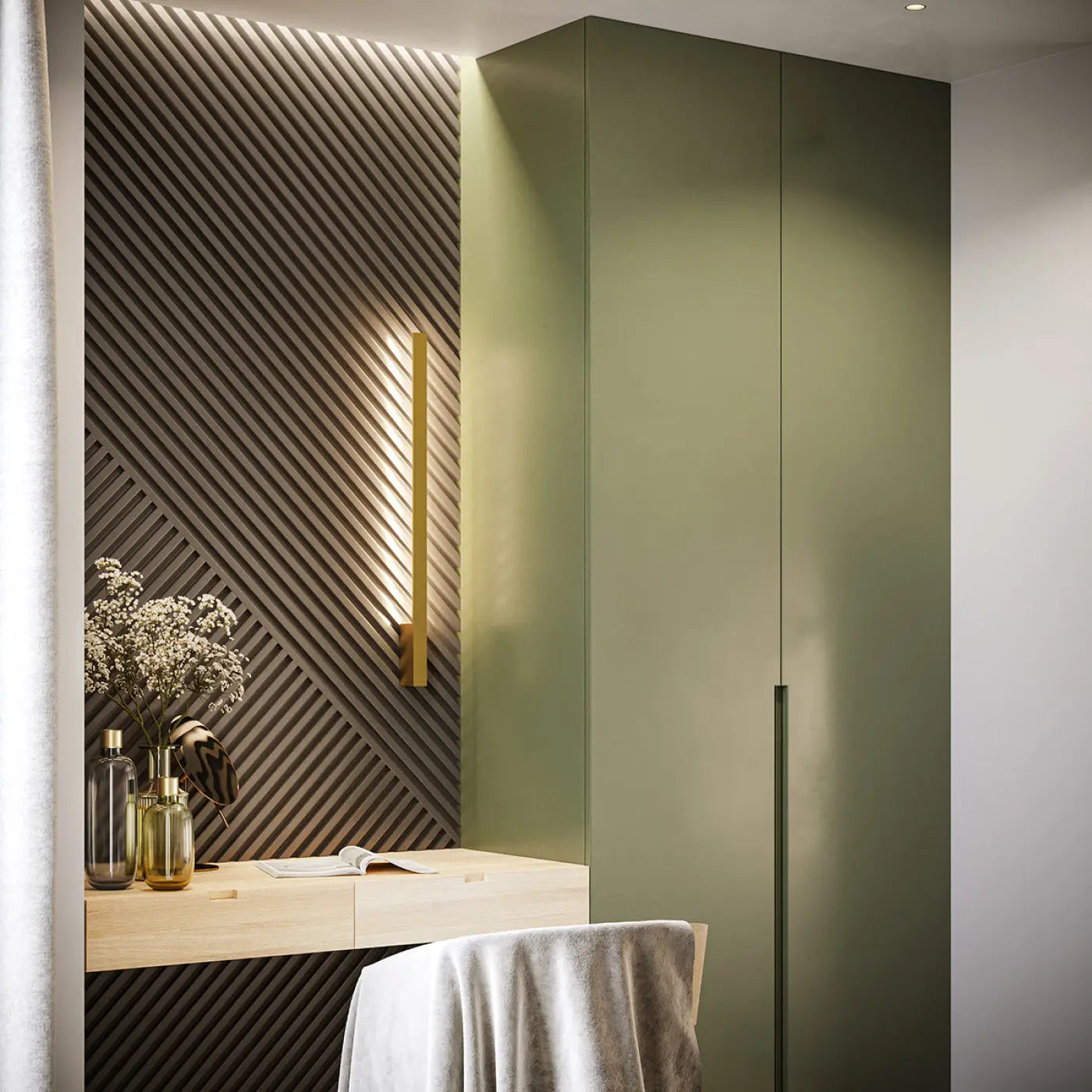 Applique Murale Moderne - Lahti S 4000K (Doré)