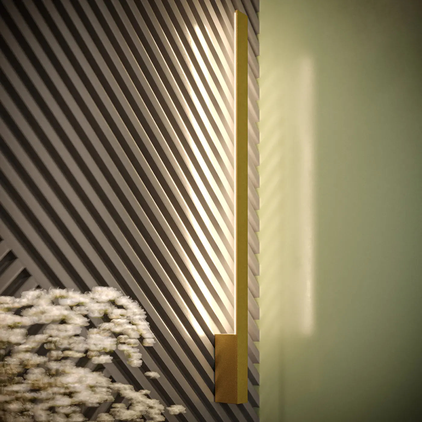 Applique Murale Design - Lahti L 3000K (Doré)