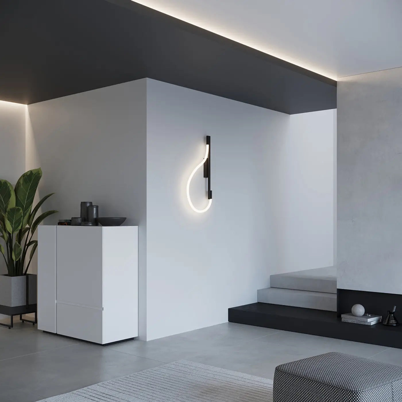 Applique Murale - Galakse Led 2700-6500K (Noir)