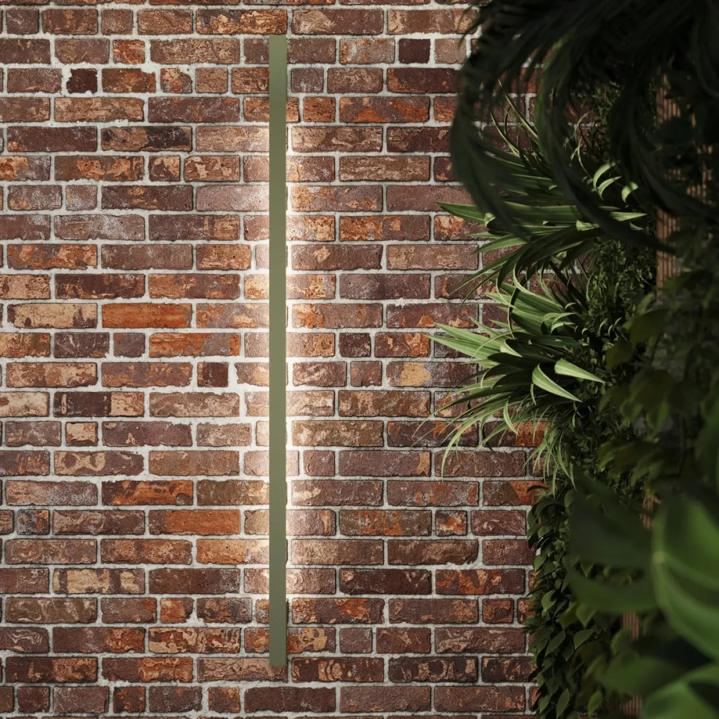 Applique Murale Design - Sappo 150 Led 3000K (Vert Olive)