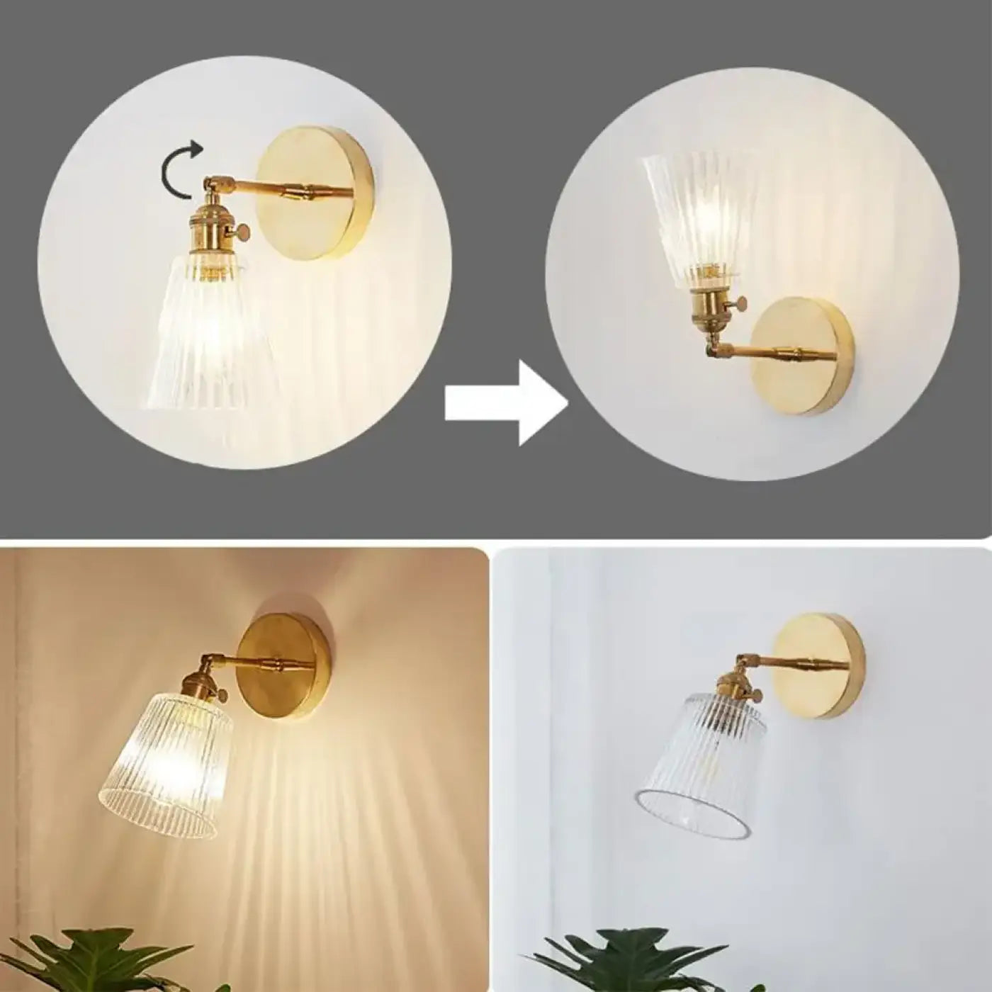 Applique Murale en Metal - Clera