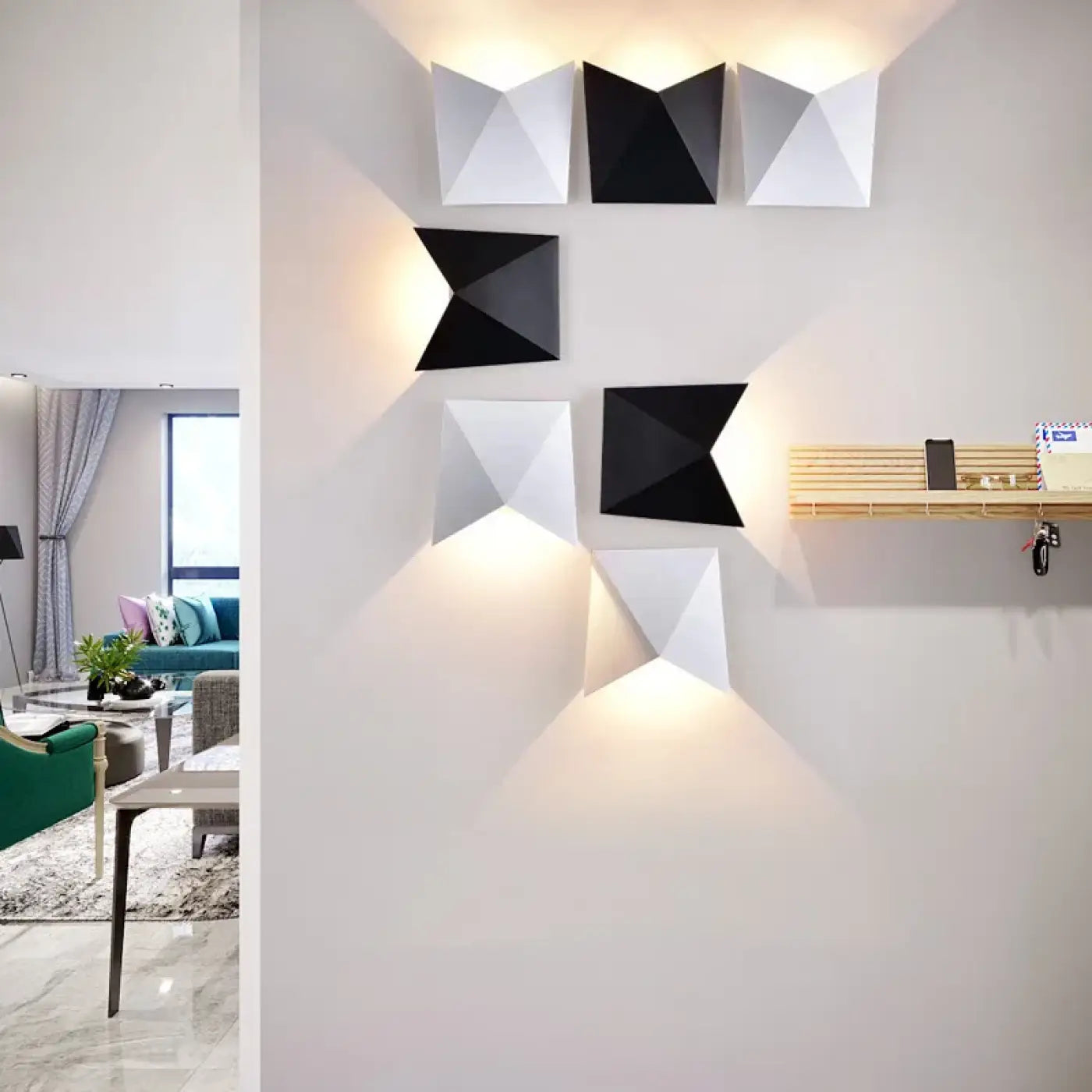 Applique Murale Moderne - Origamia