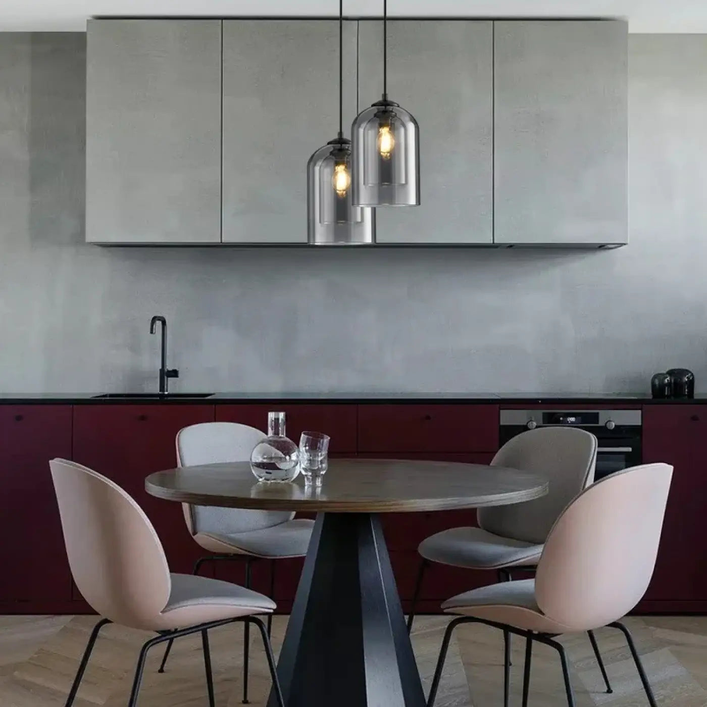 Suspension Luminaire Moderne en Verre - Comano