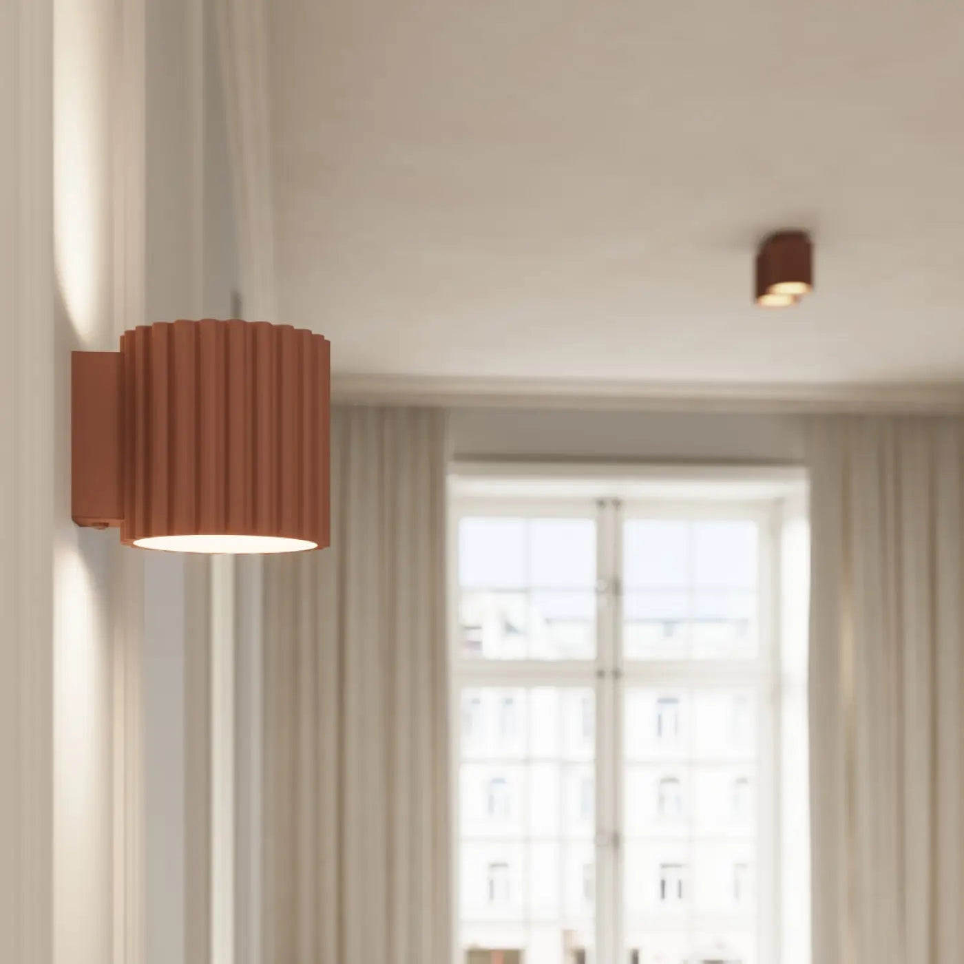 Applique Murale Design - Aura (Moka)