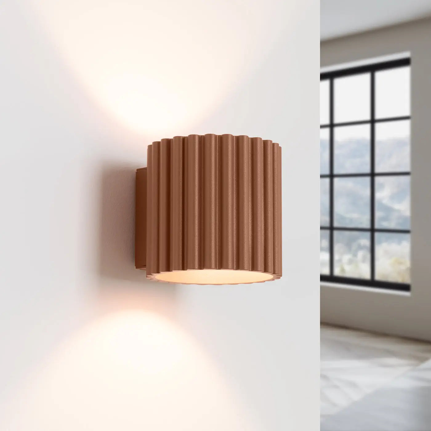 Applique Murale Design - Aura (Moka)