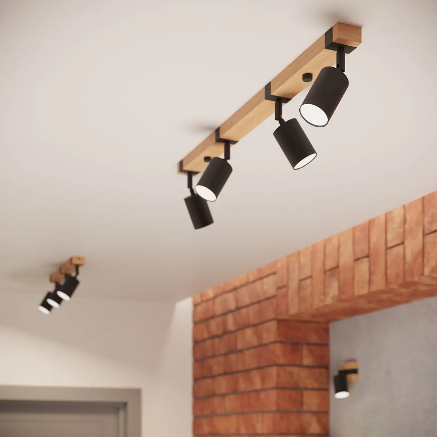 Applique Murale Design - Fager 1 (Noir)