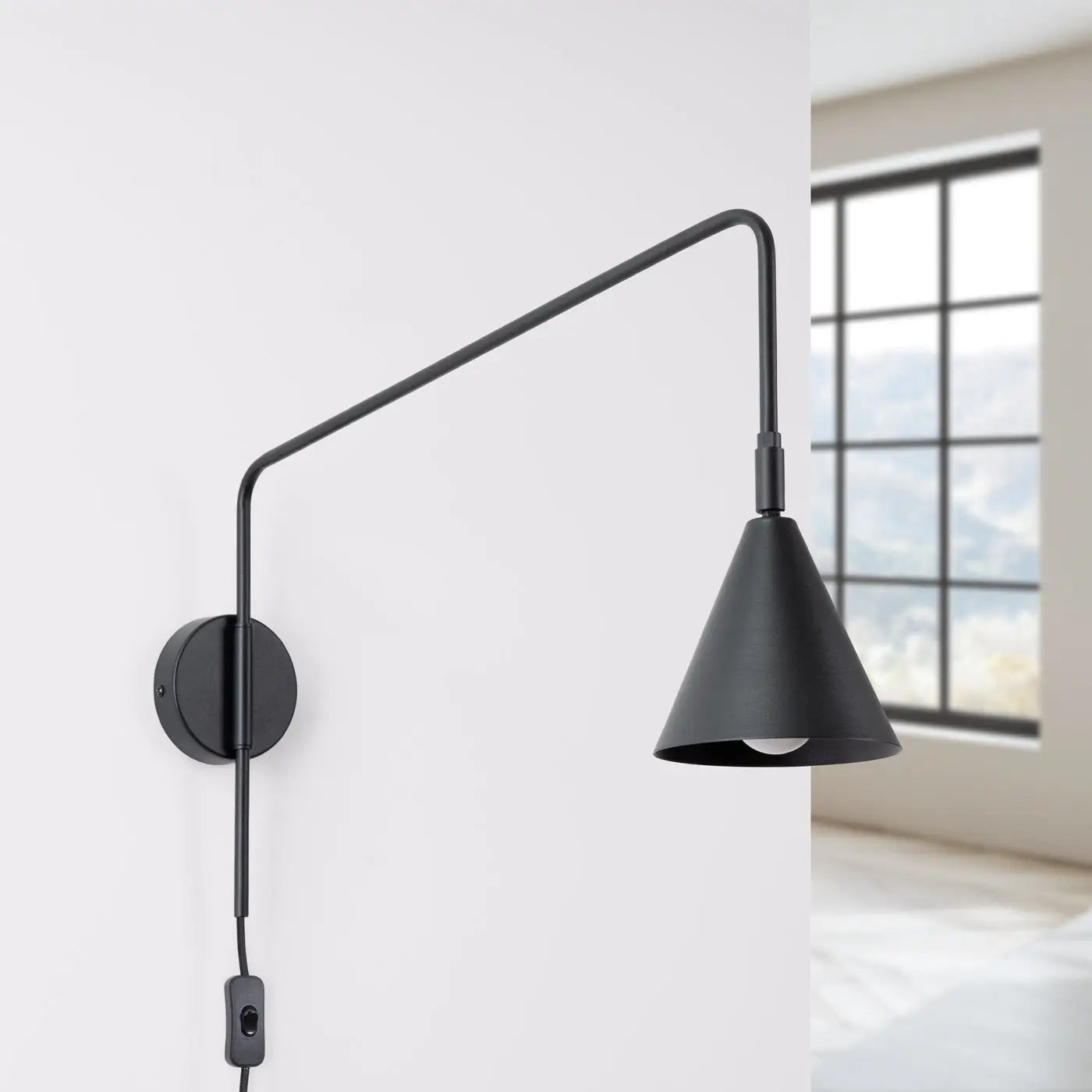 Applique Murale Design - Nox (Noir)