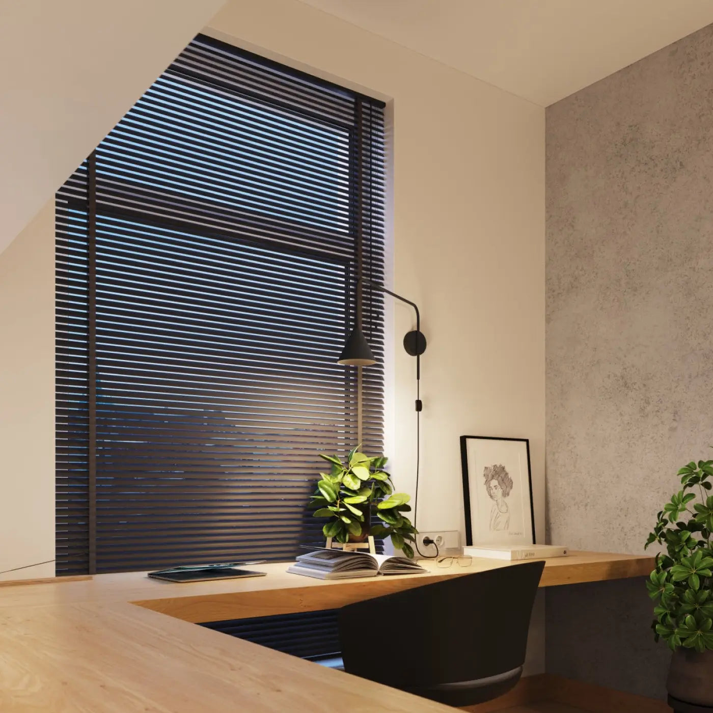 Applique Murale Design - Nox (Noir)