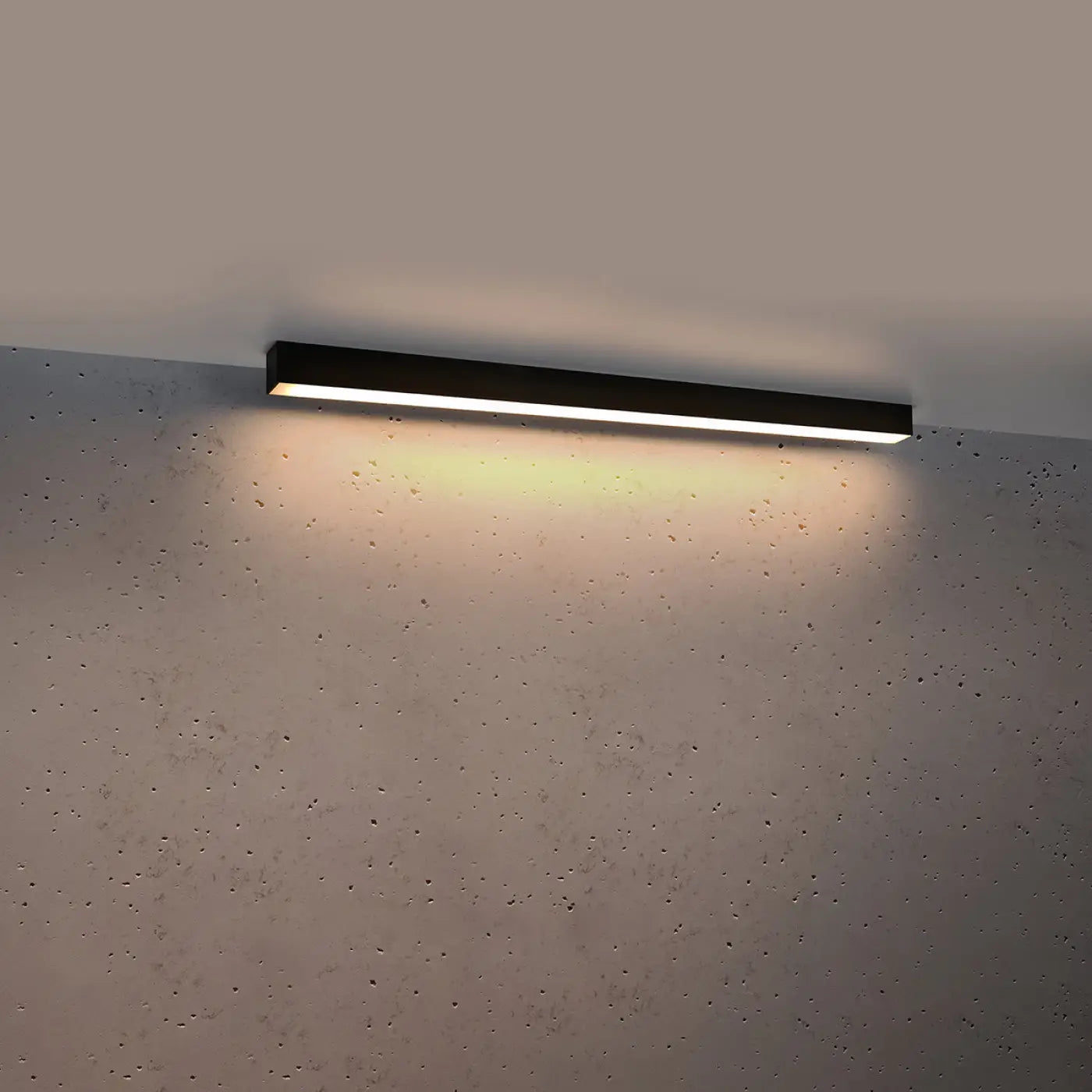 Luminaire Plafonnier Design - Pinne 90 3000K (Noir)