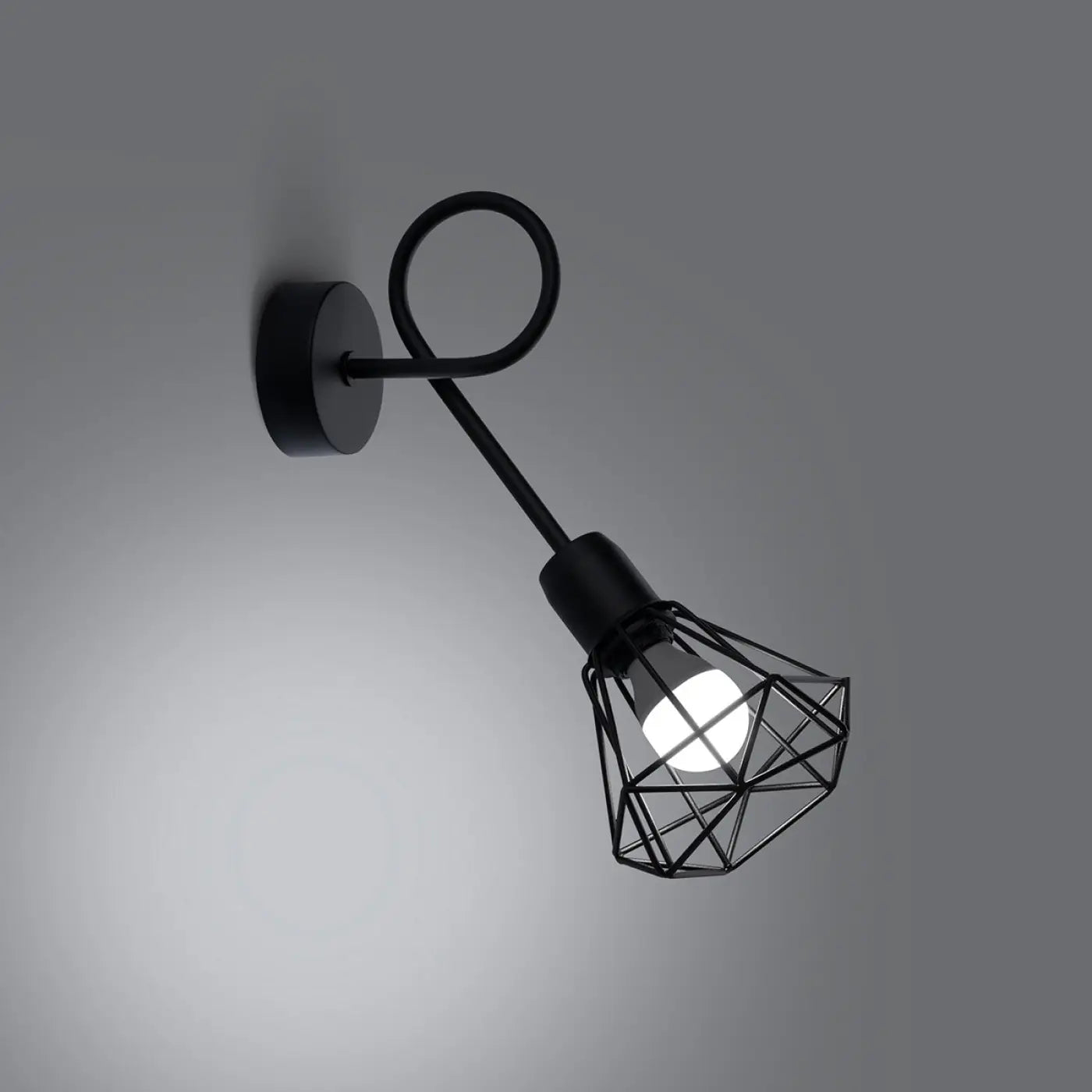 Applique Murale Design - Artemis 1S (Noir)