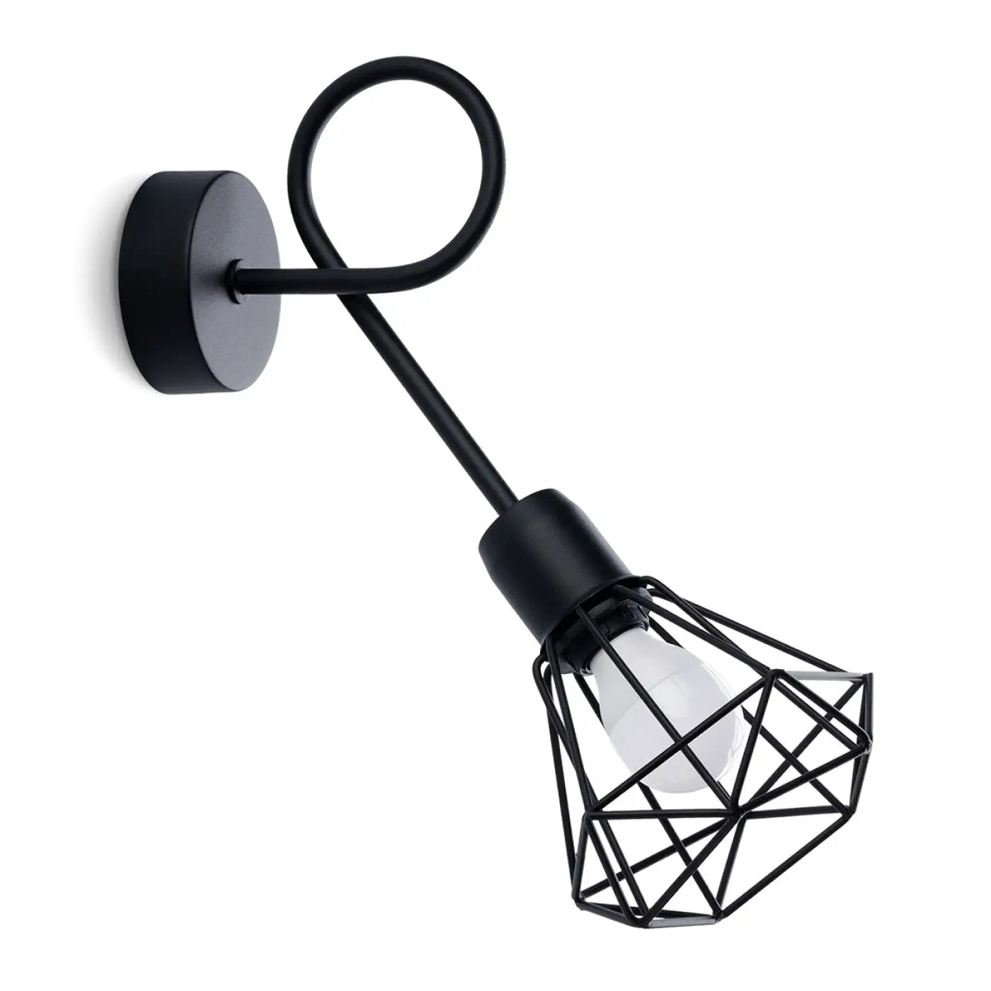 Applique Murale Design - Artemis 1S (Noir)