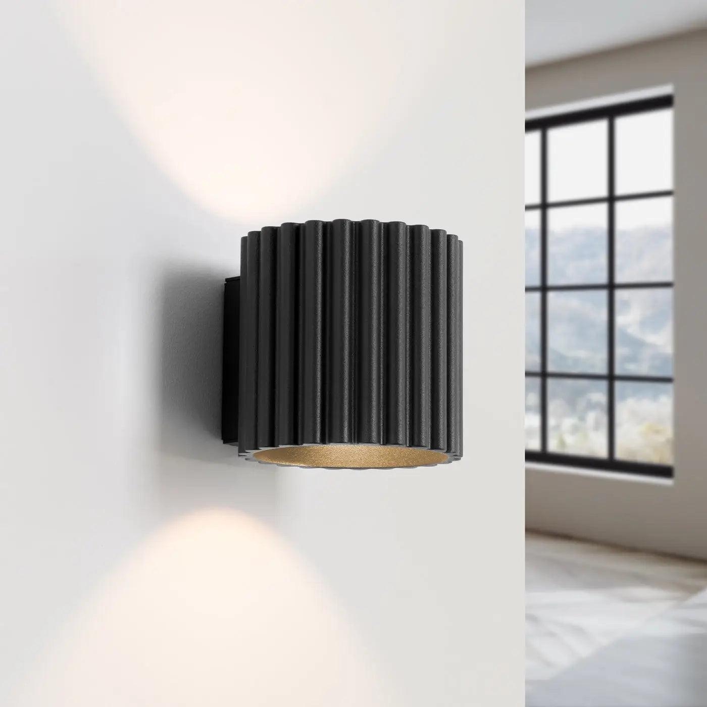 Applique Murale Chic - Aura (Noir)