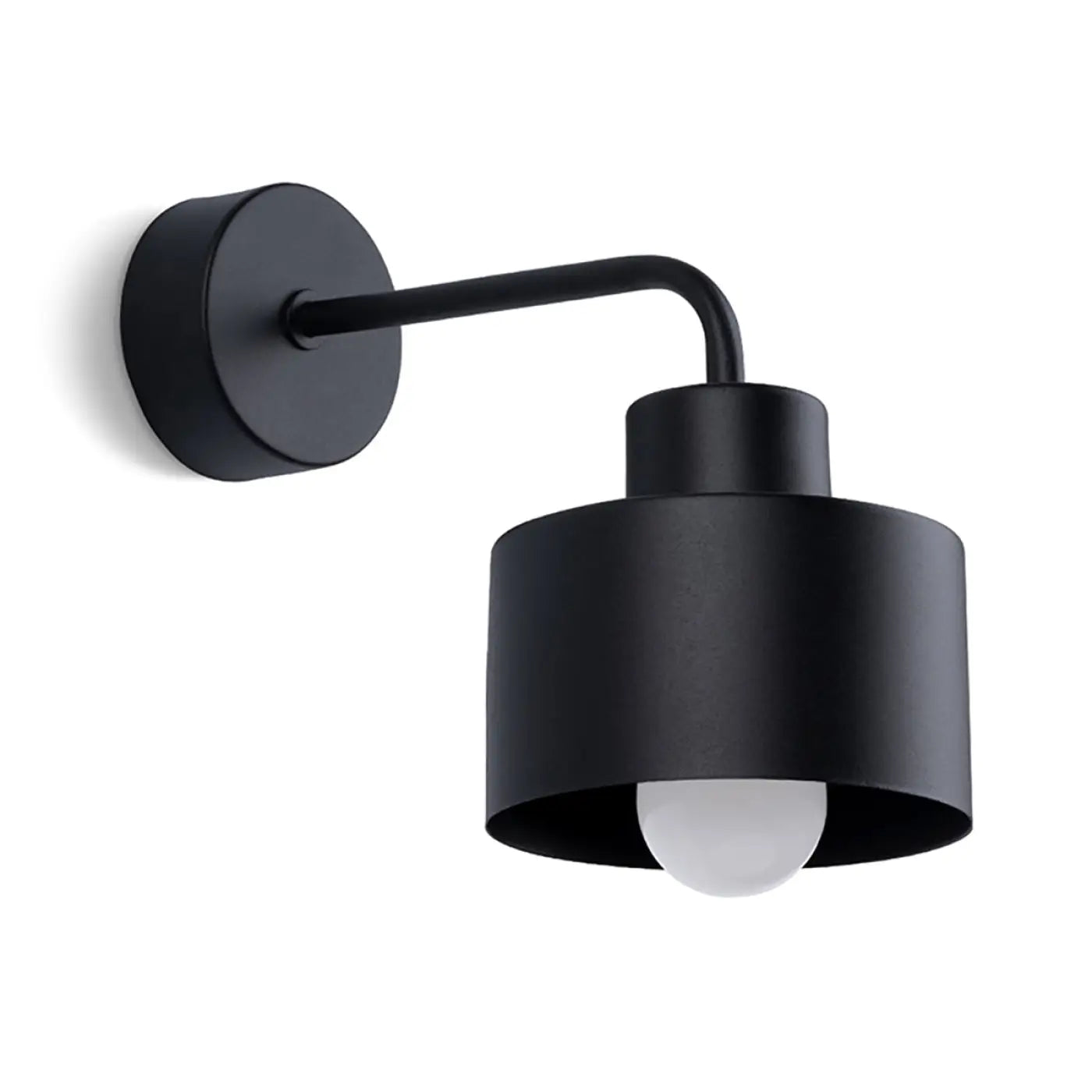 Applique Murale Design en Metal - Savar 1 (Noir)