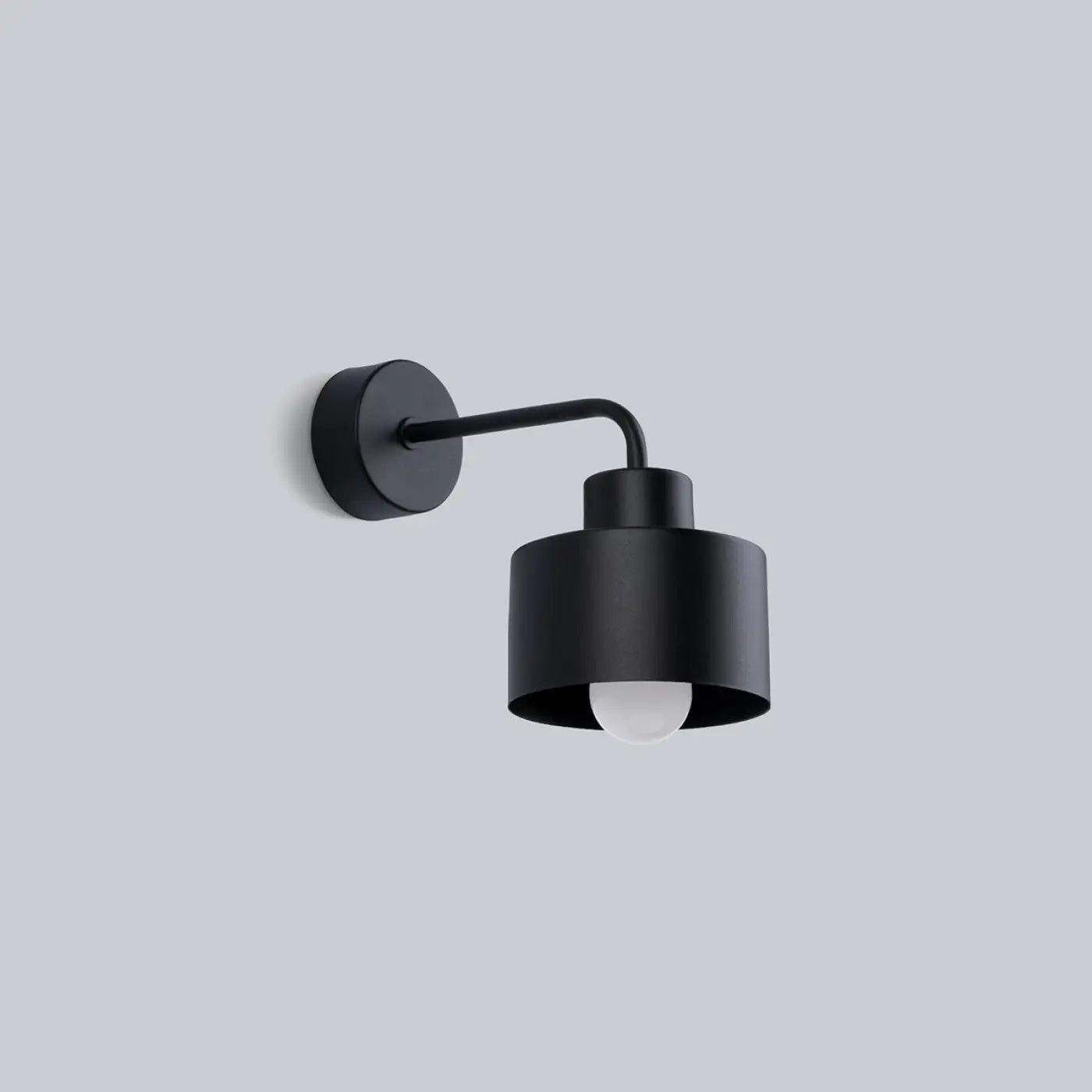 Applique Murale Design en Metal - Savar 1 (Noir)