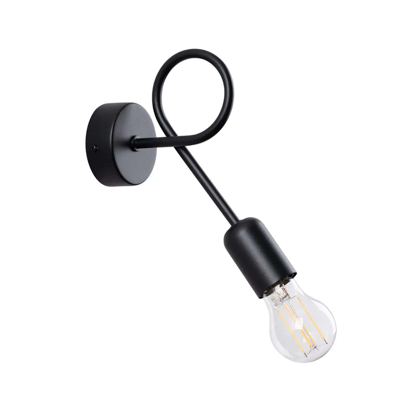 Applique Murale Design - Loop (Noir)