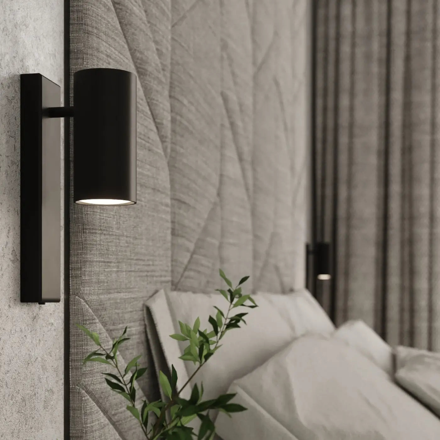 Applique Murale Design - Utti (Noir)