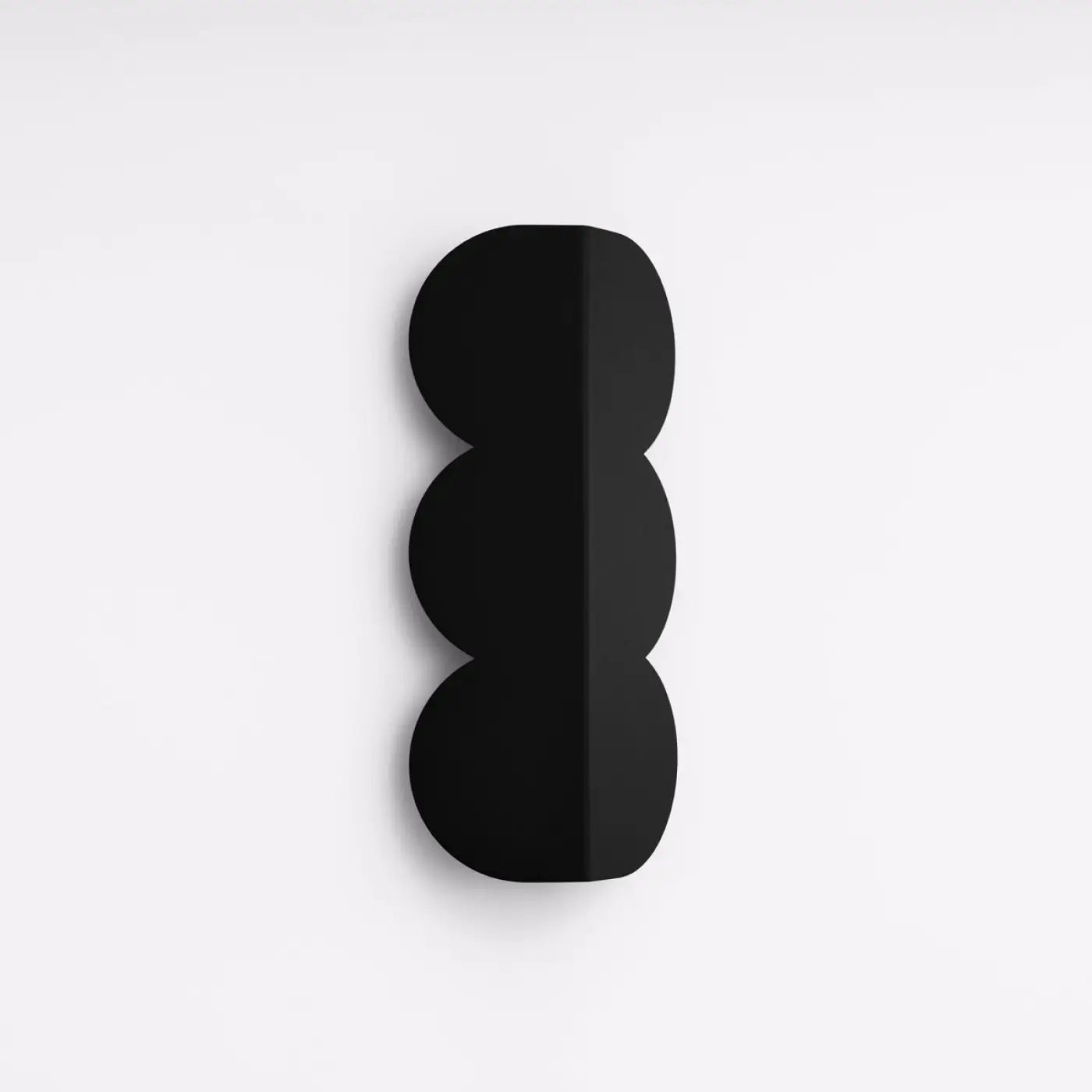 Applique Murale Design - Biscuit (Noir)