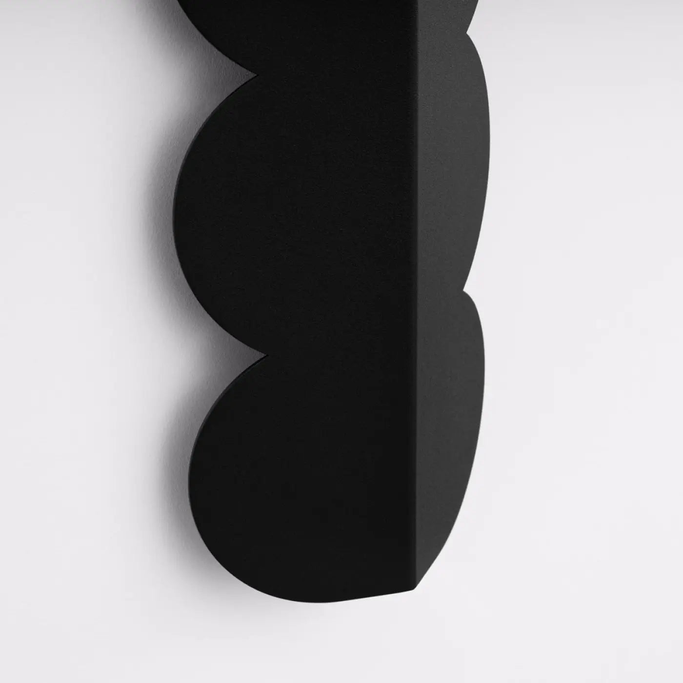 Applique Murale Design - Biscuit (Noir)