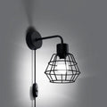 Applique Murale Design en Metal - Suba (Noir)