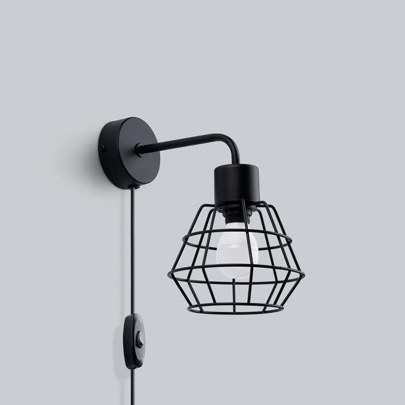 Applique Murale Design en Metal - Suba (Noir)