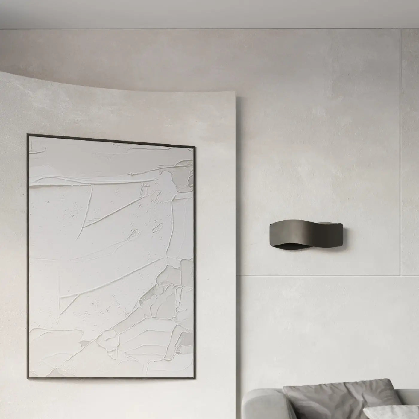 Applique Murale Design - Tila 40 (Noir)