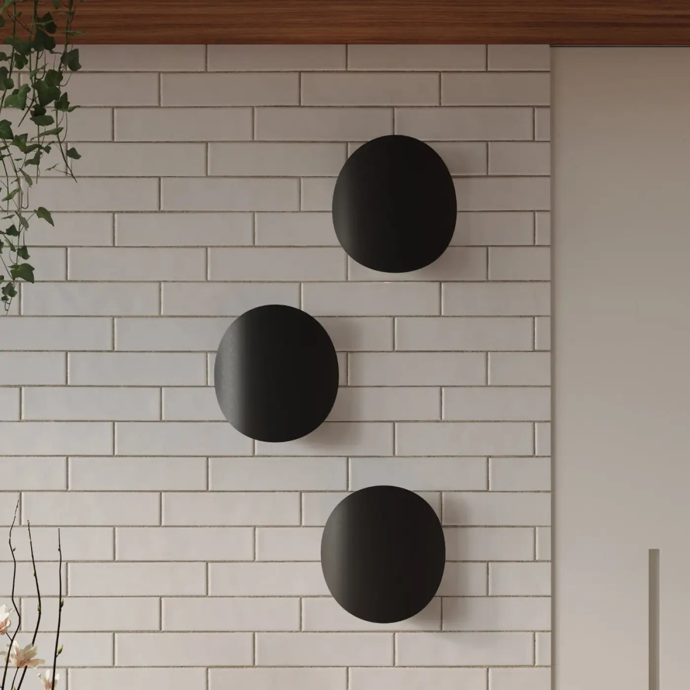 Applique Murale Design - Senses (Noir)