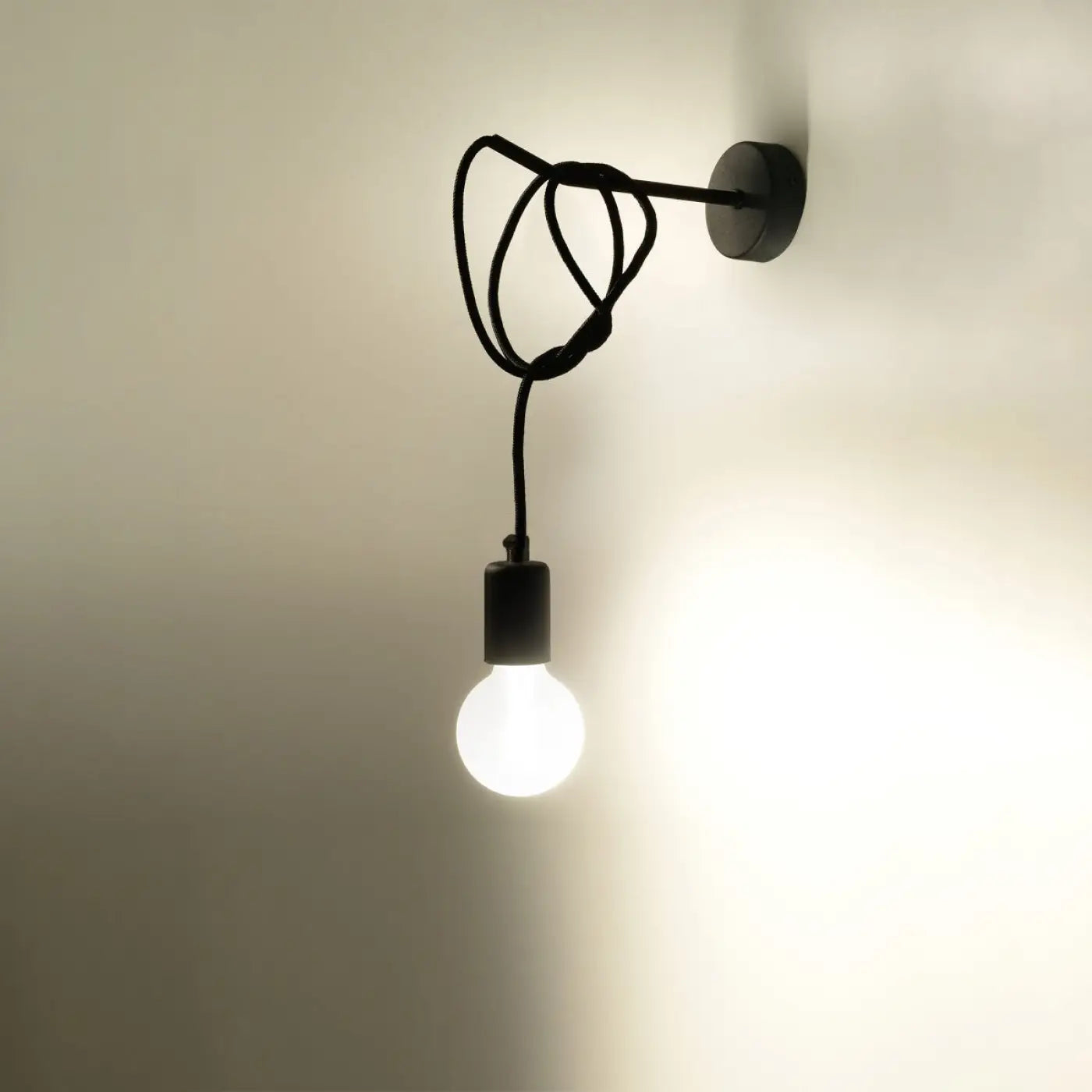 Applique Murale - Edison (Noir)