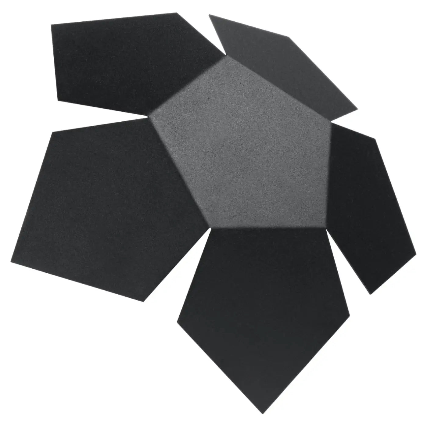 Applique Murale Design - Penta (Noir)