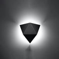 Applique Murale en Metal - Solido (Noir)