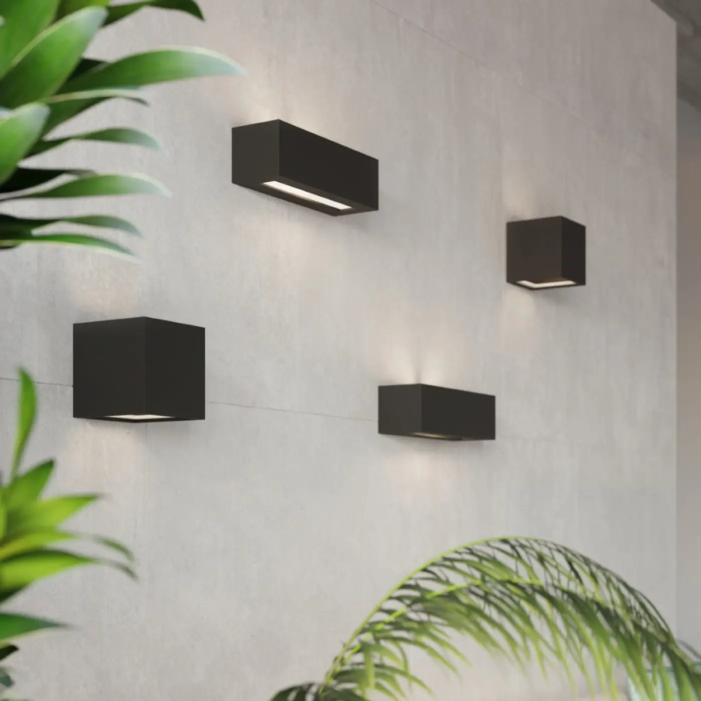 Applique Murale En Céramique Design - Vega (Noir)