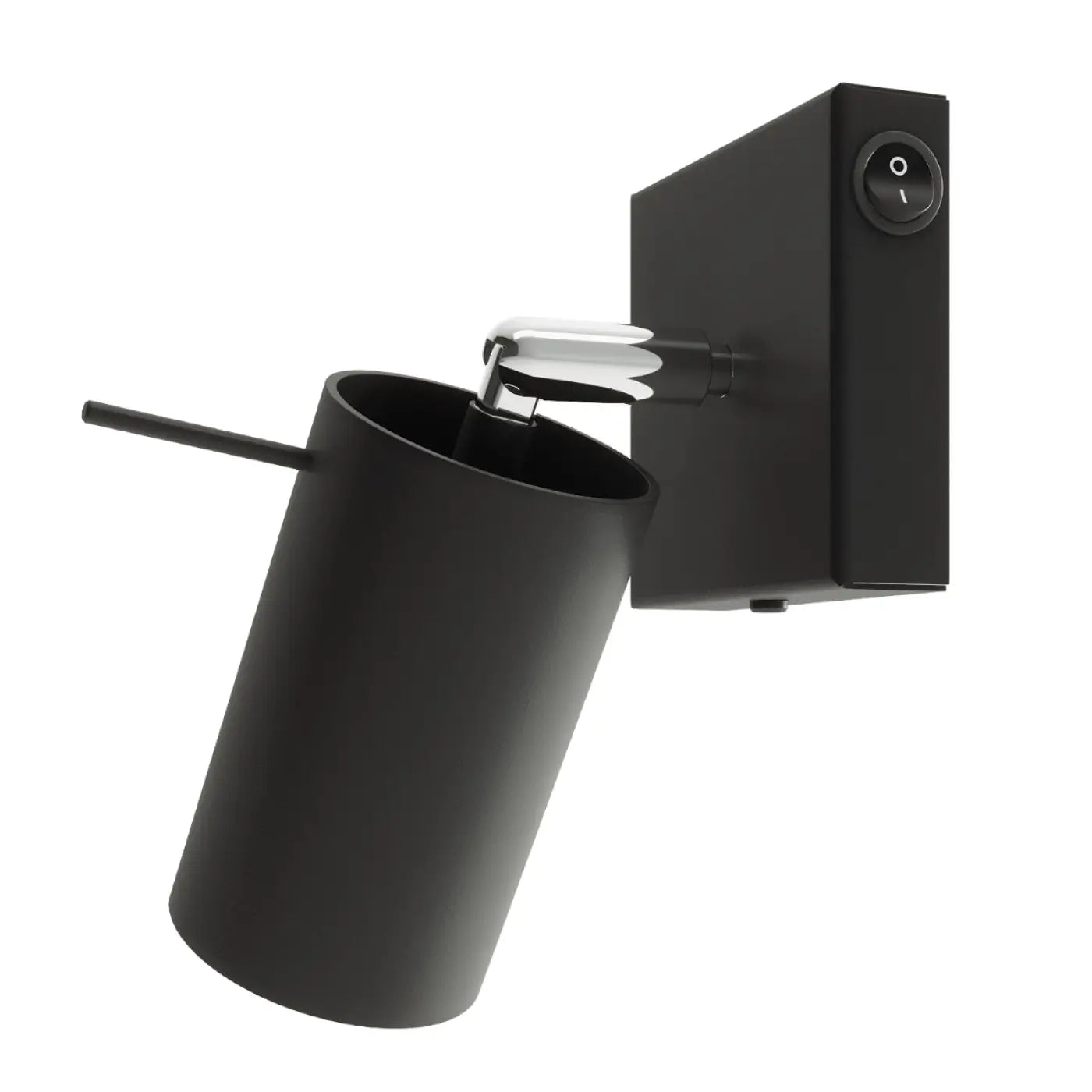 Applique Murale Un Interrupteur - Ring (Noir)
