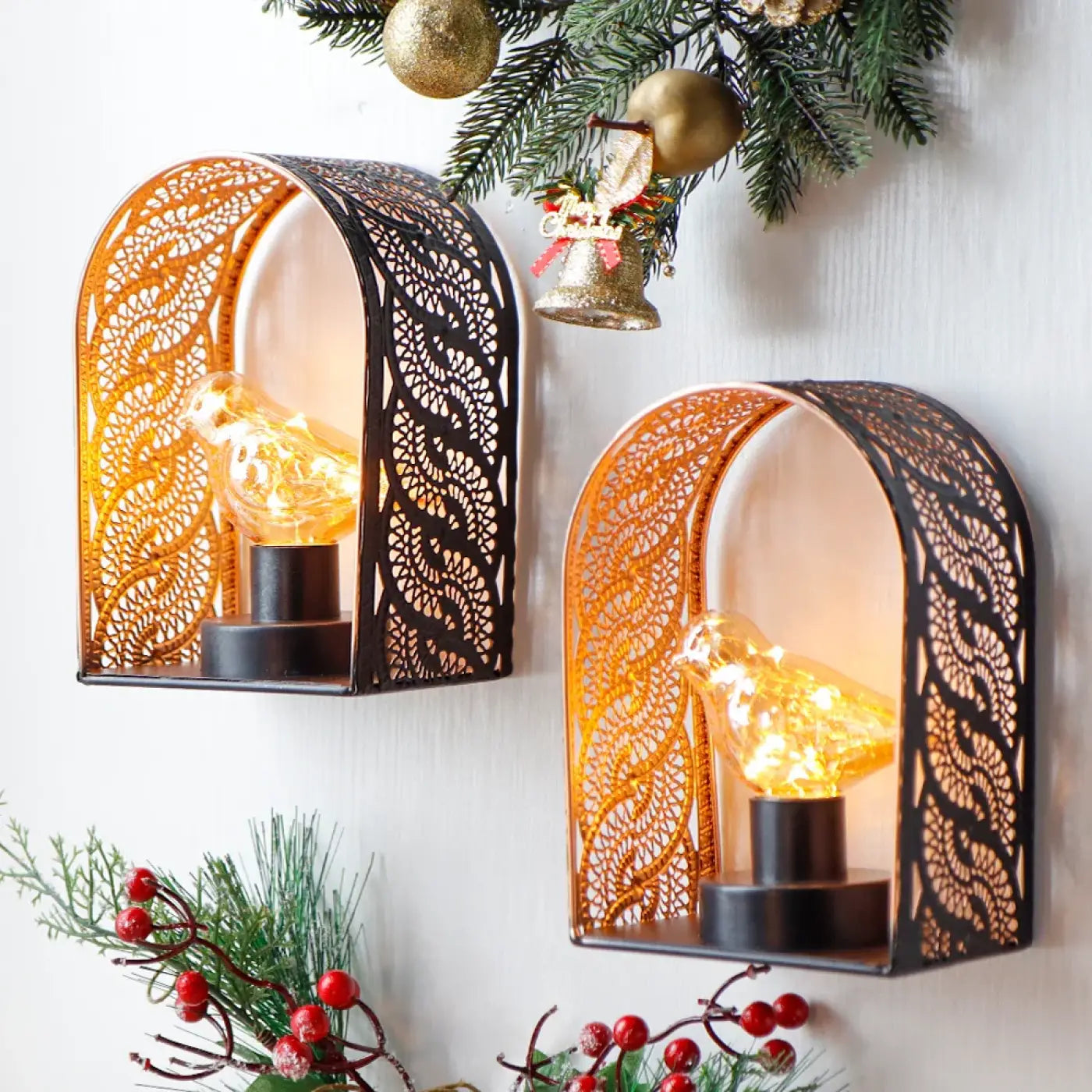 Applique Murale Chic en Metal - Arabeska