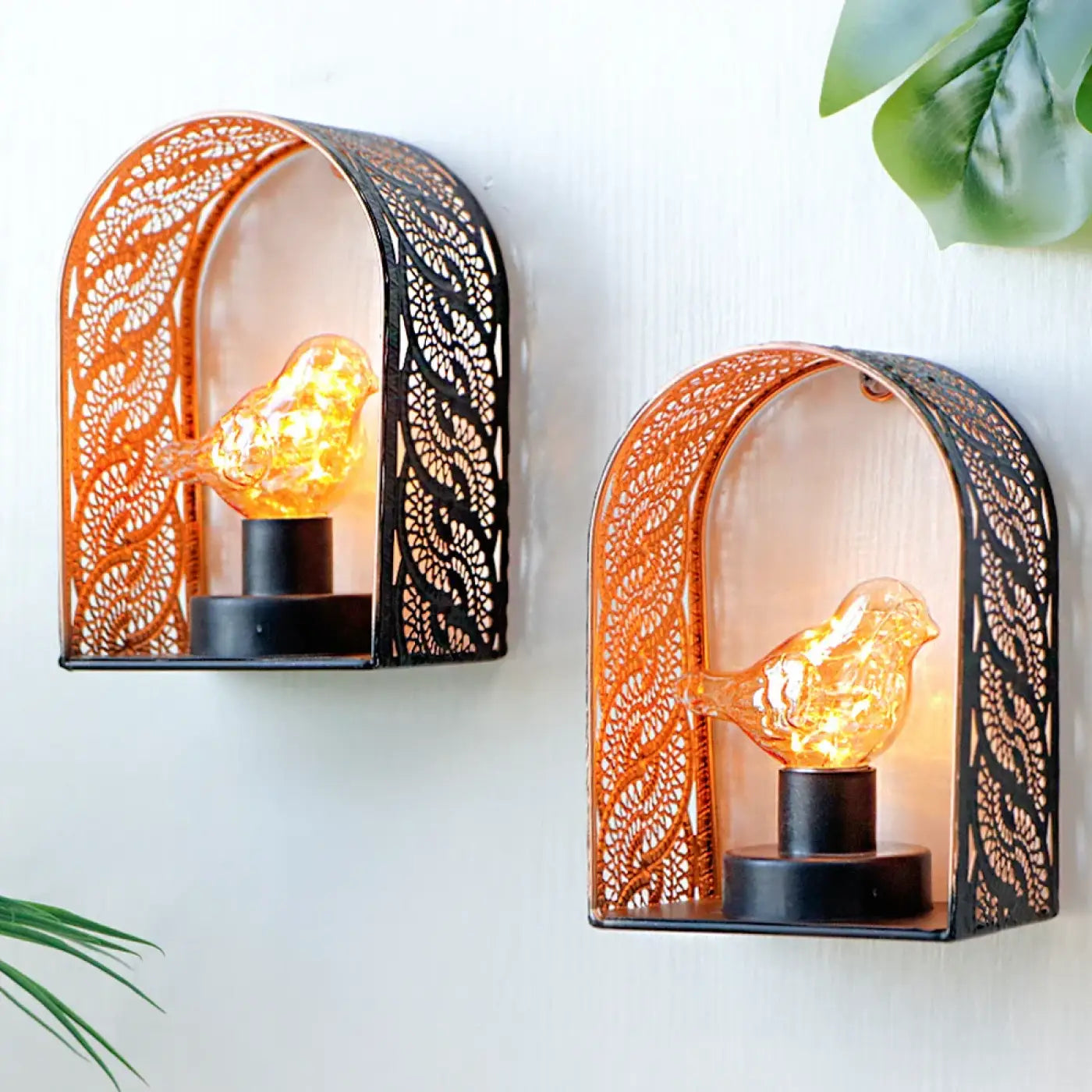 Applique Murale Chic en Metal - Arabeska
