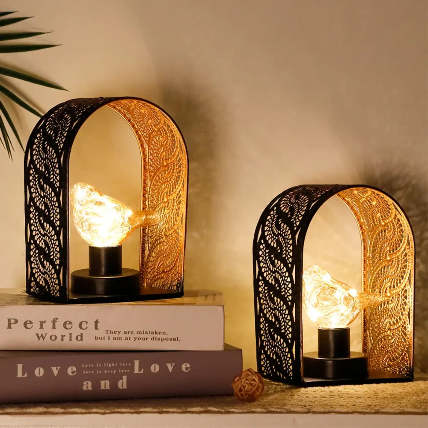 Applique Murale Chic en Metal - Arabeska