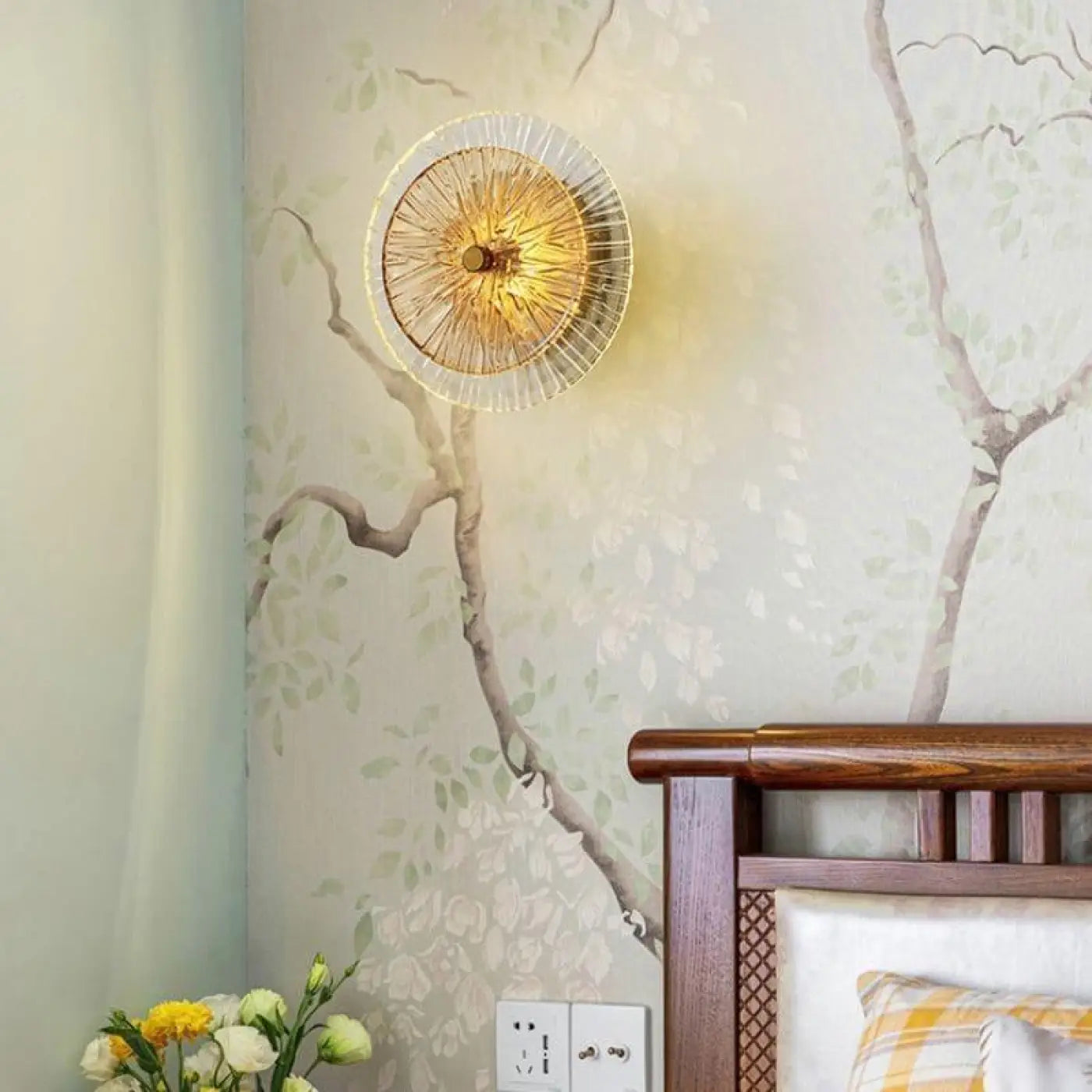 Applique Murale en Verre - Pate