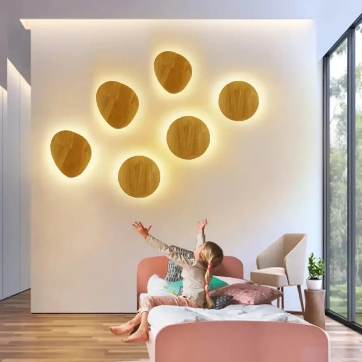 Applique Murale en Bois - Boro