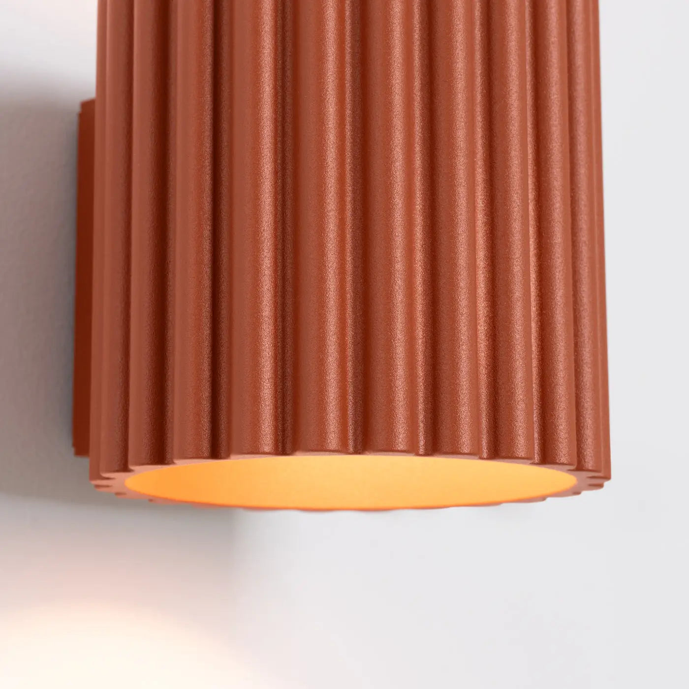 Applique Murale Design - Aura (Rouge Ochra)