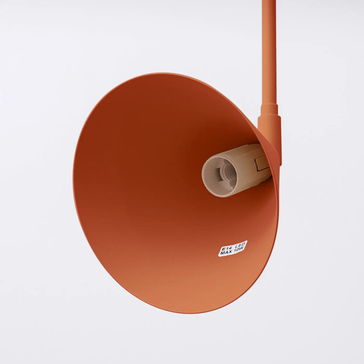 Applique Murale Design - Nox (Rouge Ocre)