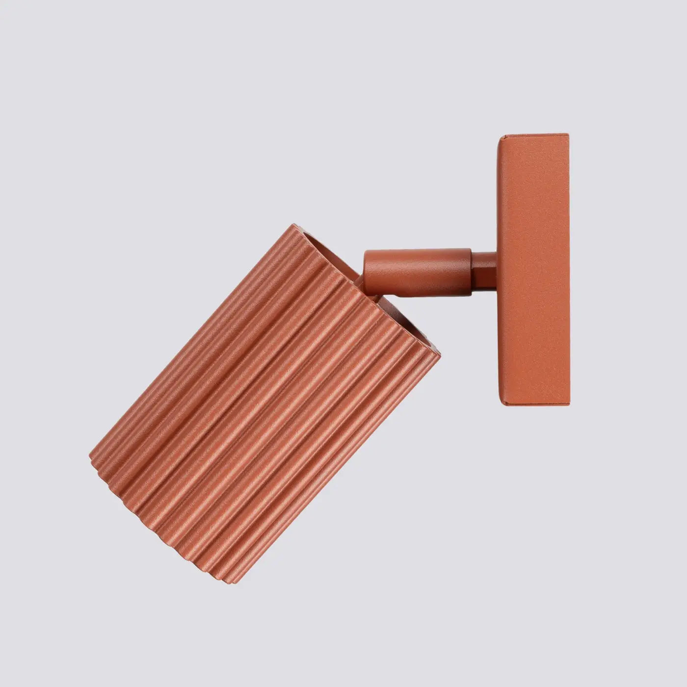 Applique Murale Design - Karbon (Rouge Ocre)
