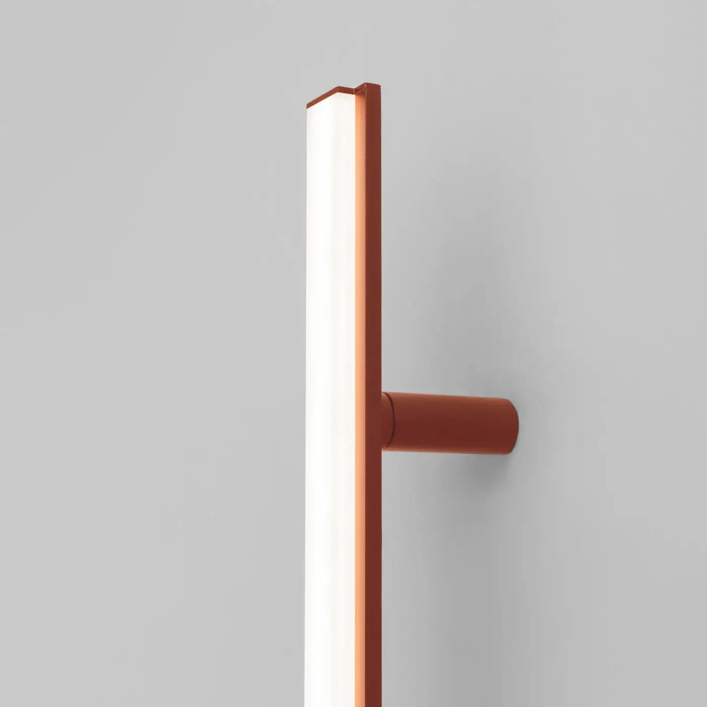 Applique Murale Design - Lagom 90 4000K (Rouge Ocre)