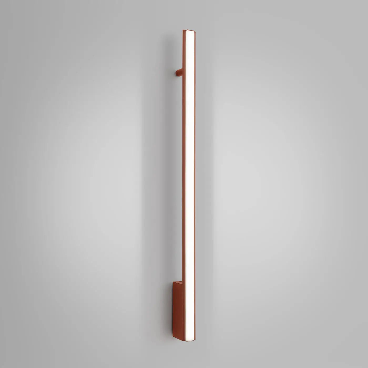 Applique Murale Design - Lagom 90 4000K (Rouge Ocre)