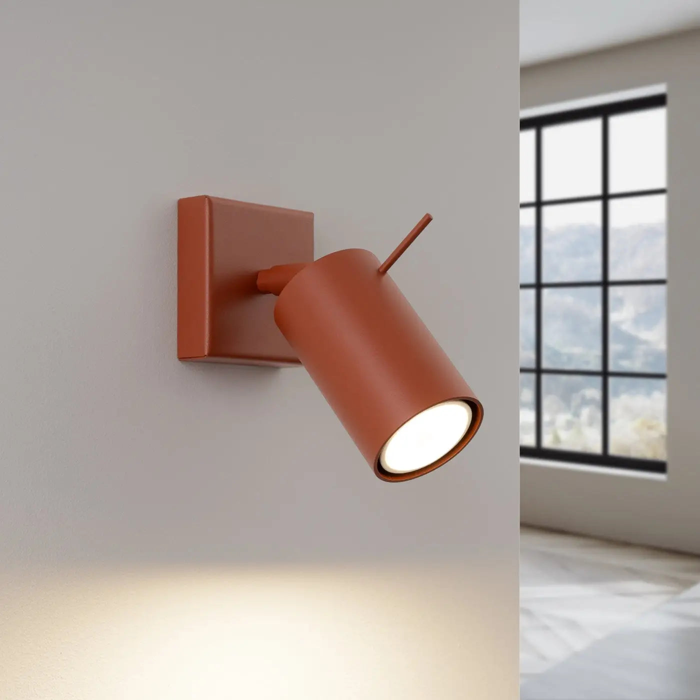 Applique Murale Design - Ring (Rouge Ochra)