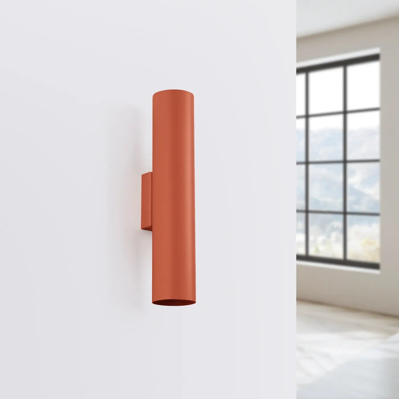 Applique Murale Moderne - Lagos 2 (Rouge Ocre)