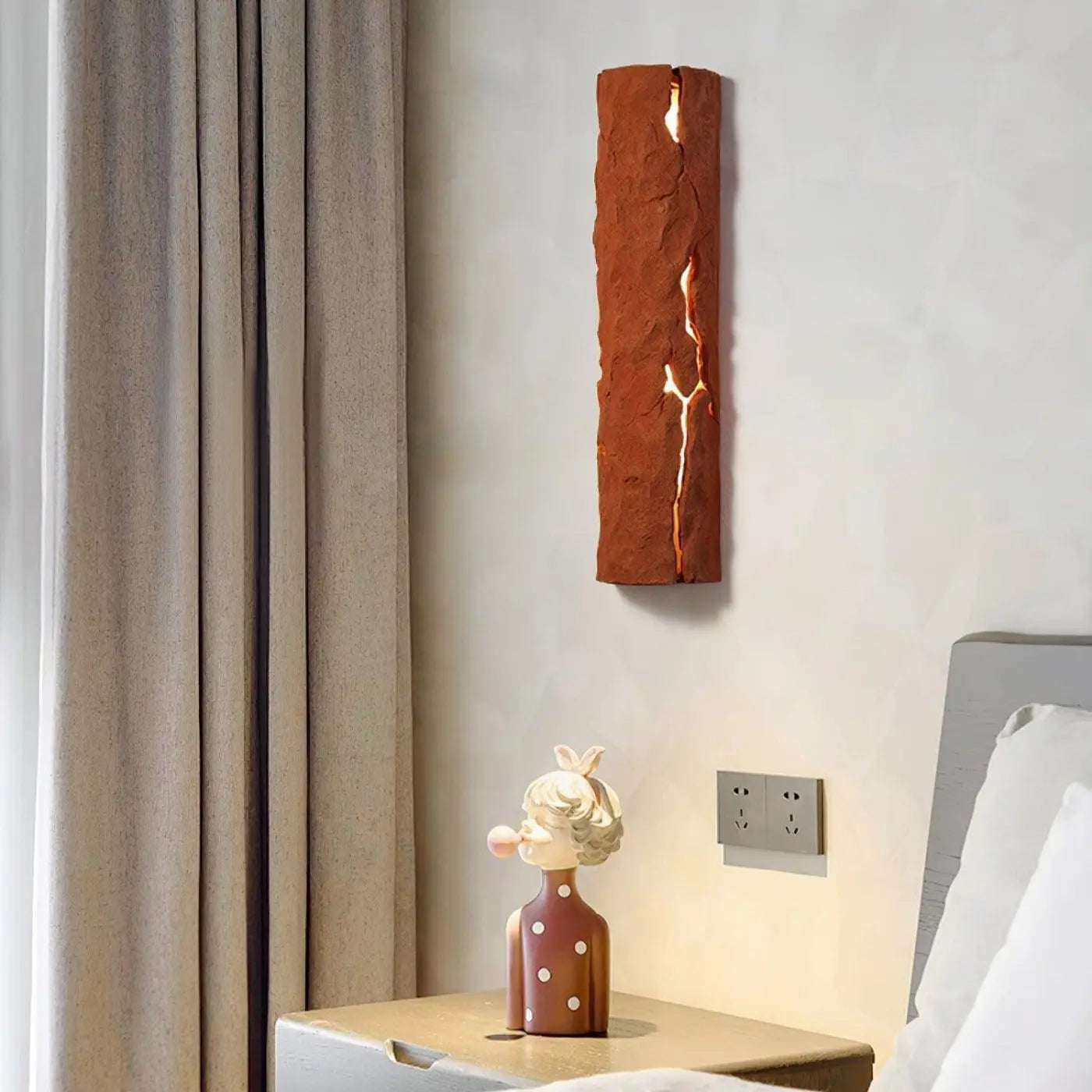 Applique Murale - Rouge