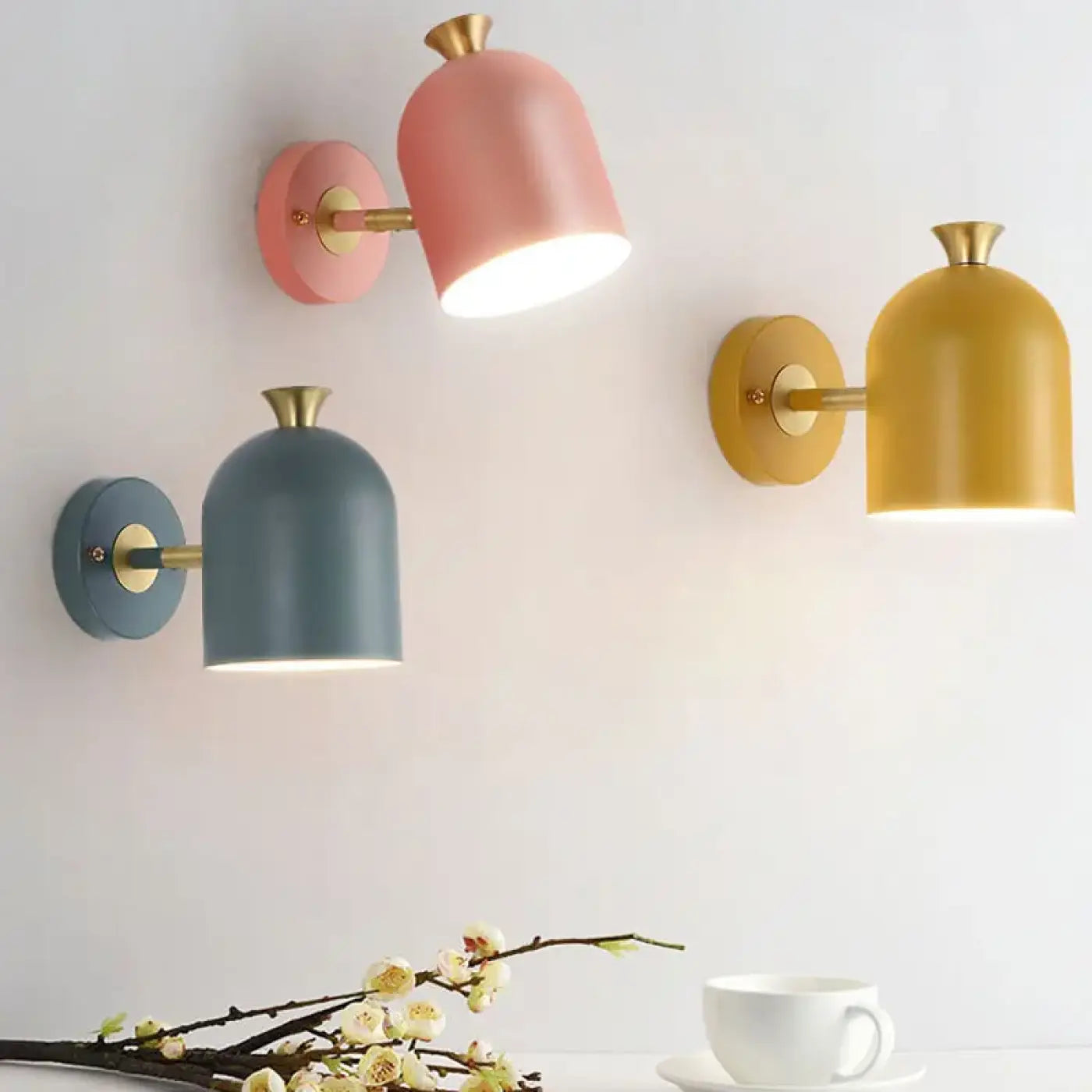 Applique Murale Scandinave en Metal - Glimma