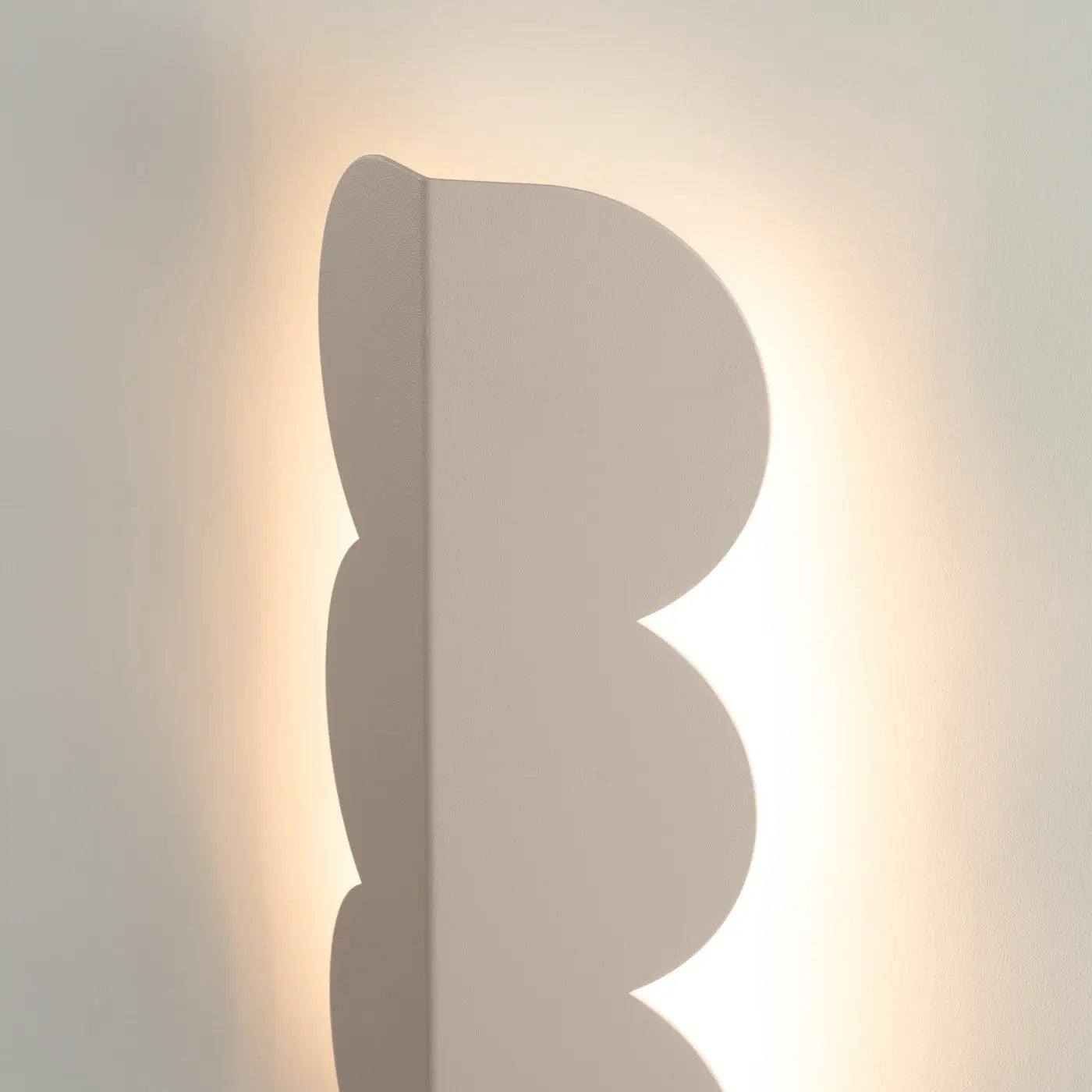 Applique Murale Design - Biscuit (Taupe)