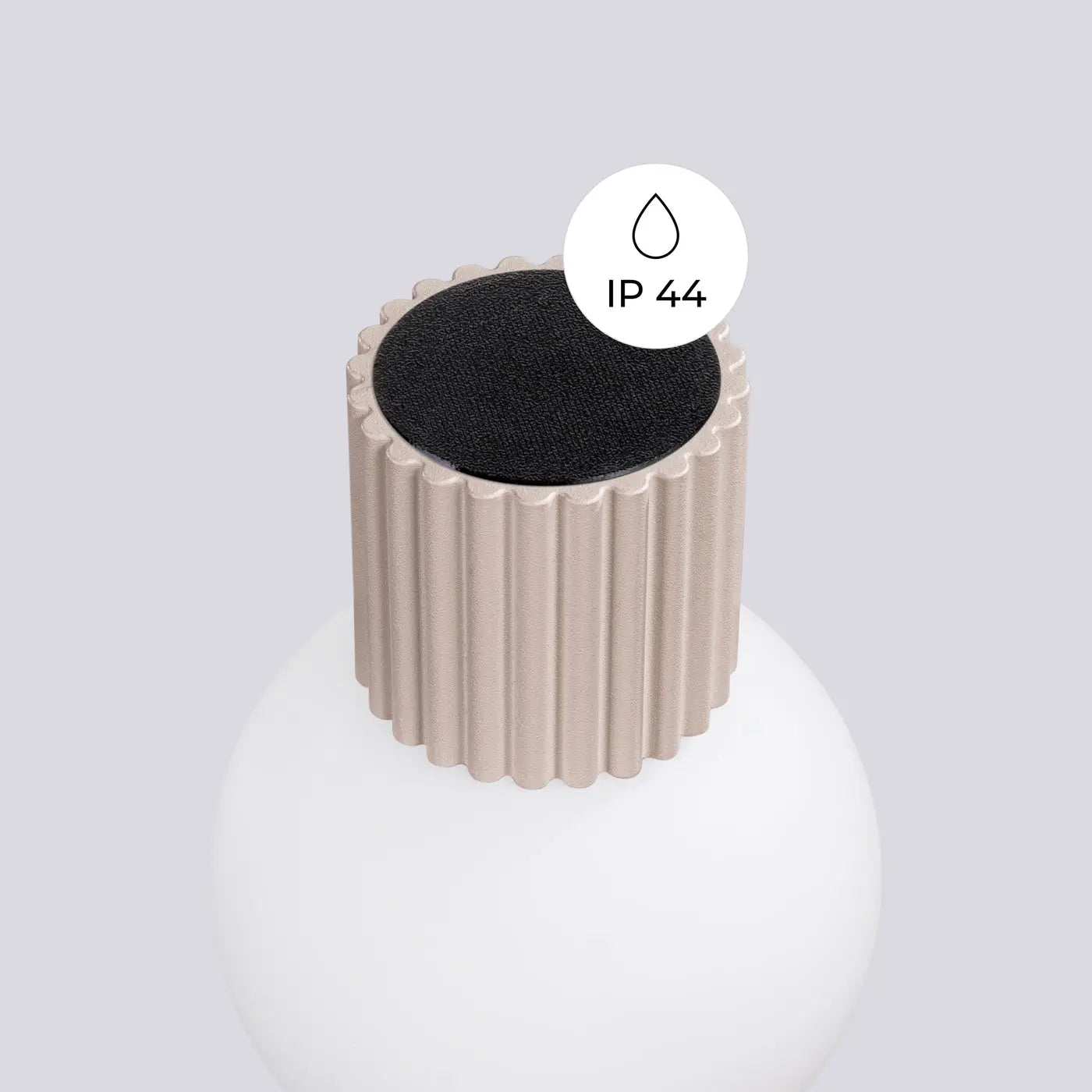 Applique Murale Moderne - Halo (Taupe)