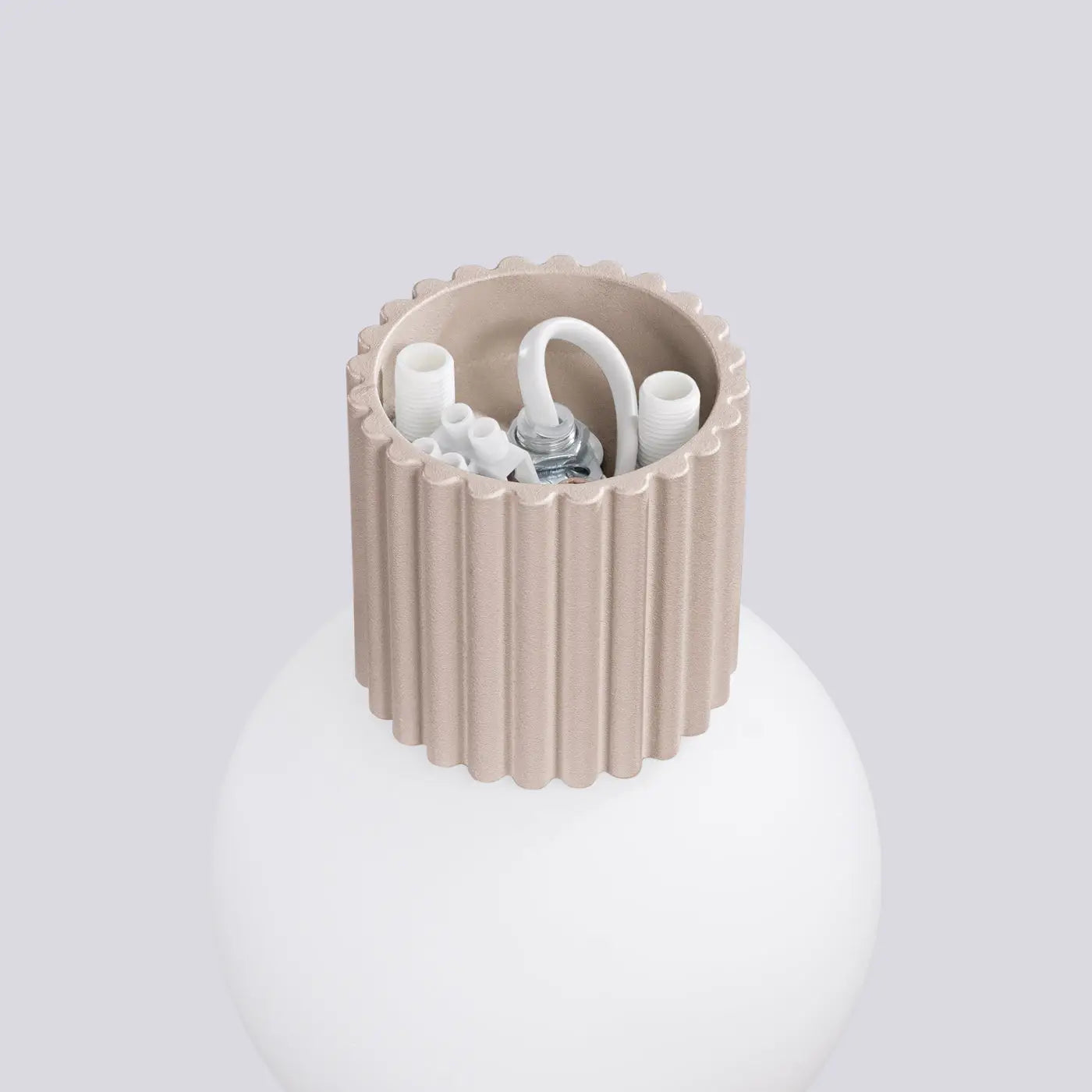 Applique Murale Moderne - Halo (Taupe)
