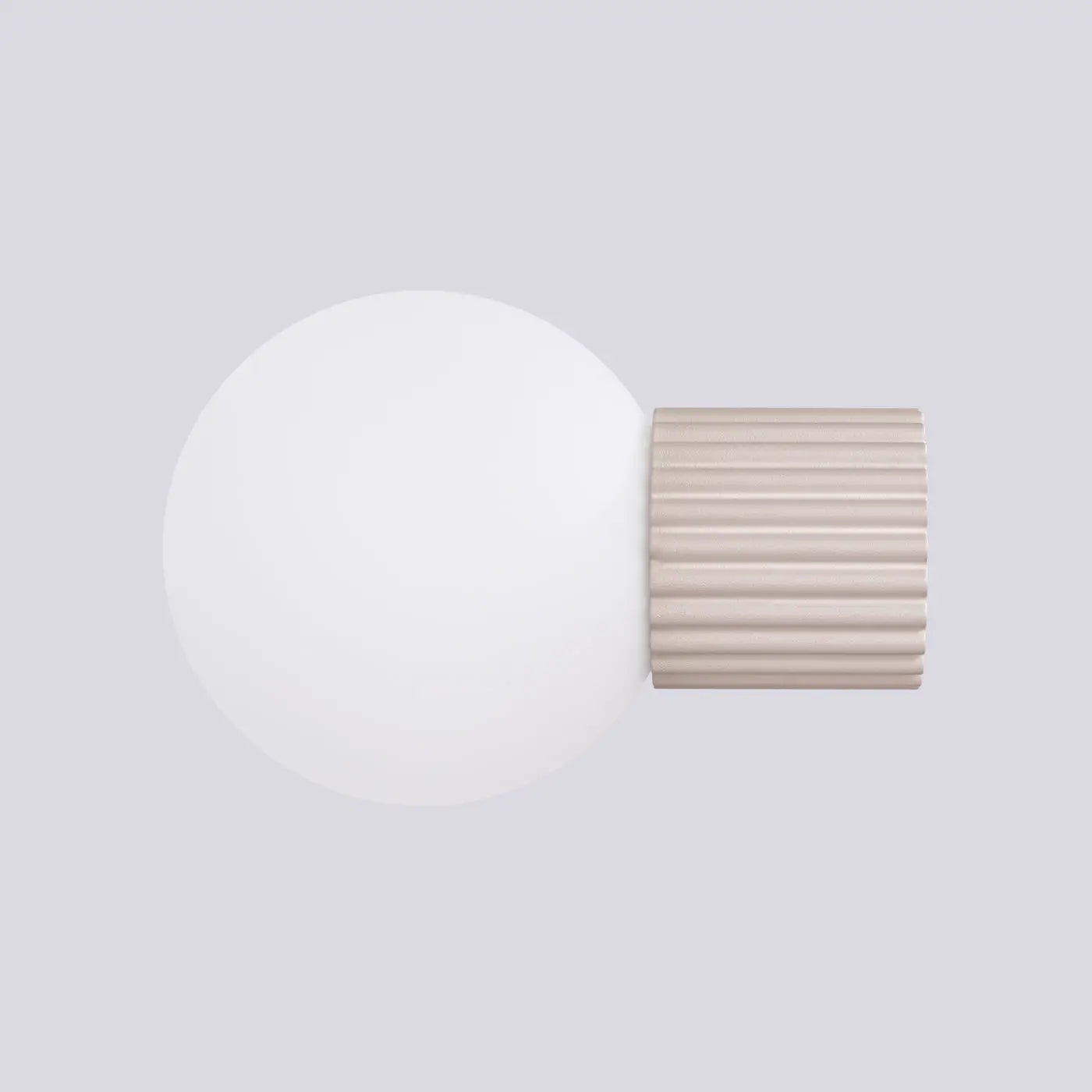 Applique Murale Moderne - Halo (Taupe)