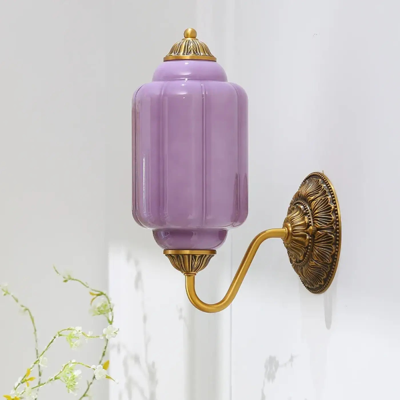 Applique murale Vintage en Verre - Opalys